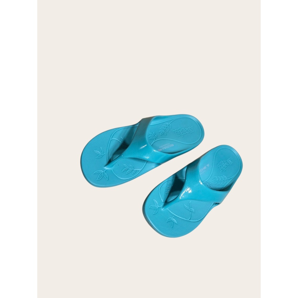 Alegria Printed Thong Sandals Ode Aqua Womens Sandals Size 41 Summer Outdoors